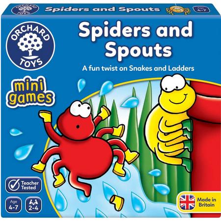 Orchard Toys Mini Game Spiders & Spouts