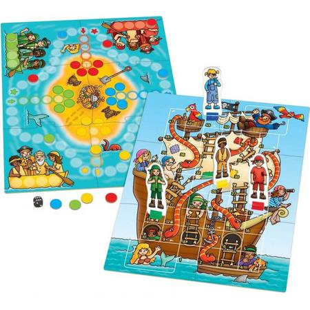 Orchard Toys Pirate Snakes & Ladders And Ludo