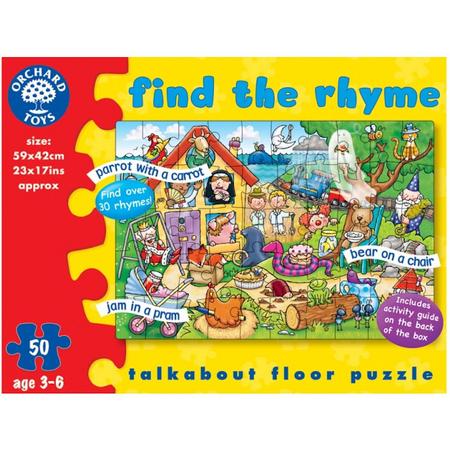 Orchard Find the Rhyme Puzzle