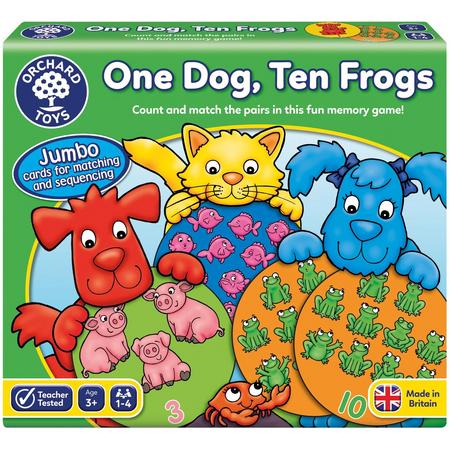 Orchard Toys One Dog Ten Frogs