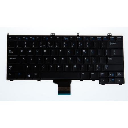 Origin Storage KB-6NK3R toetsenbord Amerikaans Engels Zwart