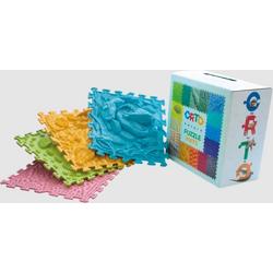 Ortonature Speelmat - Multicolor - educatief - Puzzelmat - Dieren - Vormen - 50 x 75 cm 6 delig - Opvouwbaar -