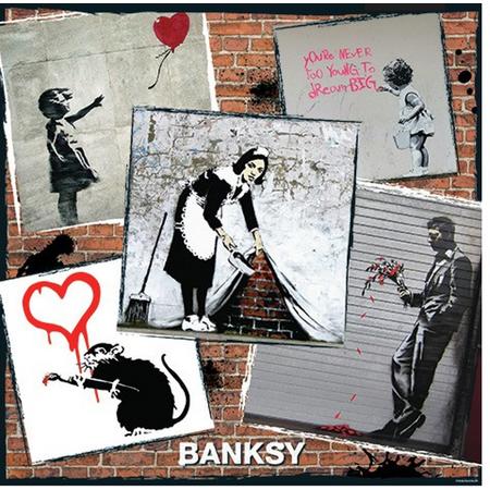 Banksy Street Art Puzzel 1000 pieces
