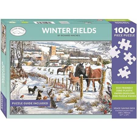 Winter Fields Puzzel 1000 Stukjes