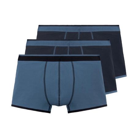 3 heren boxers plus size XXL, Navy/blauw/zwart