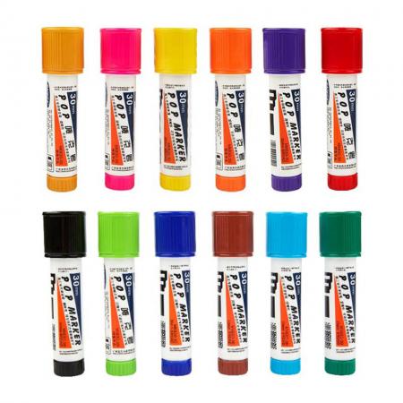4artz® permanent markers kleuren 30 mm - brede stift op alcohol basis