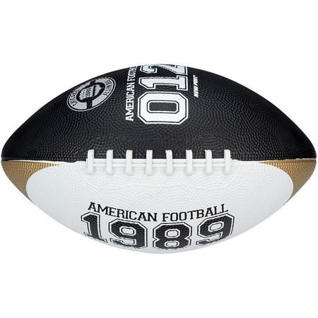 American football large goud/zwart/wit