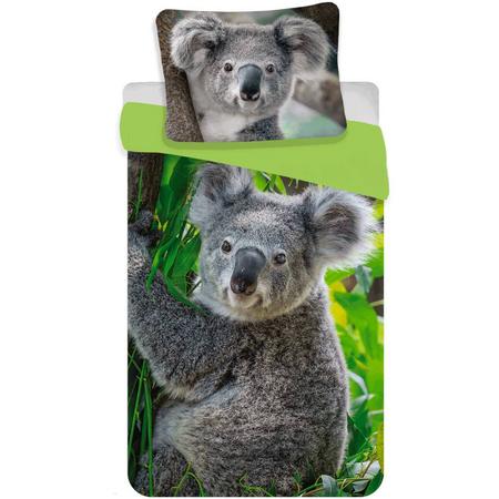 Animal Pictures Dekbedovertrek Koala - 140x200cm / 70x90cm - Katoen