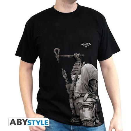 Assassin\s Creed - AC III Connor Men\s T-shirt Black