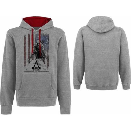 Assassin\s Creed 3 Hoodie US Flag