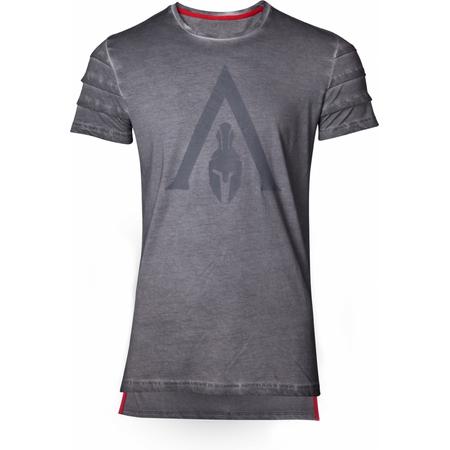 Assassin\s Creed Odyssey - Odyssey Logo Oil Dye Pintuck Men\s T-shirt