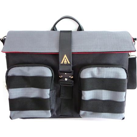 Assassin\s Creed Odyssey - Washed Look Messenger Bag With Coloured Webbing