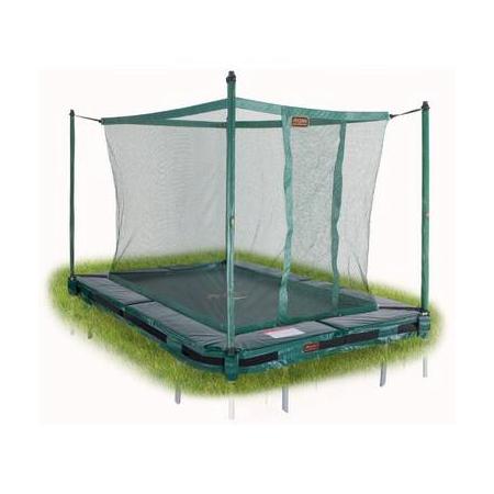 Avyna Proline Veiligheidsnet voor Proline 23 InGround trampoline Groen 300 x 225cm