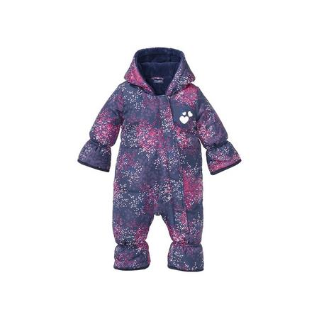 Baby meisjes overall 62/68, Donkerblauw all-over-print