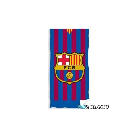 Badlaken barcelona FCB stripes: 70x140 cm