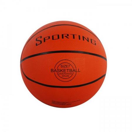 Bal Basketbal Oranje Maat 7