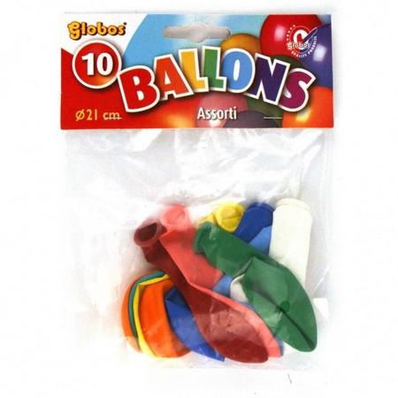 Ballon Kleuren 10 Stuks 21 Cm