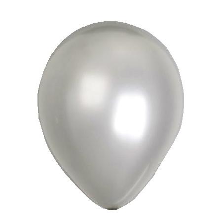 Ballon zilver (25 stuks)
