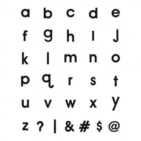 Balvi letters magnetisch 24 x 10 cm EVA zwart 120 stuks