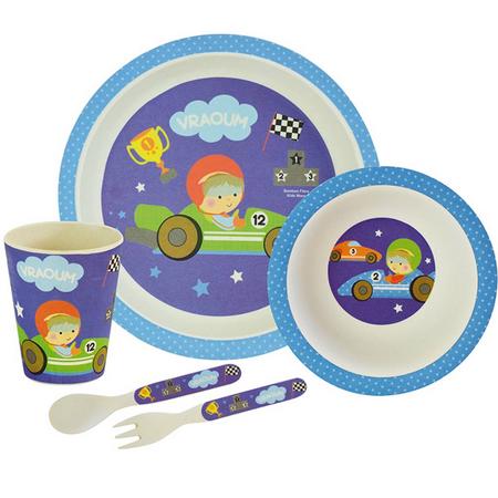 Bambou lunchset Coureur - 5 delig