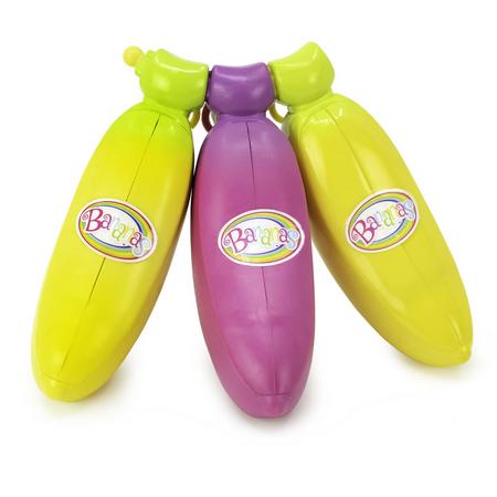 Bananen figuren - geel/roze/geel