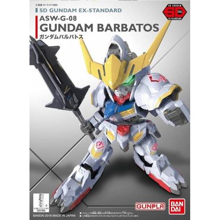 Bandai Gundam bouwpakket Barbatos ASW G 08 grijs/zwart