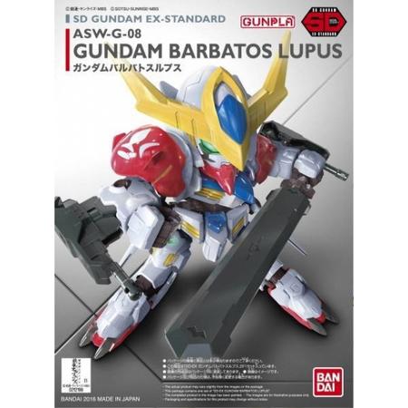 Bandai Gundam bouwpakket Barbatos Lupus ASW G 08 grijs