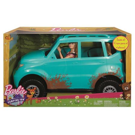Barbie Camping Fun Auto met Pop