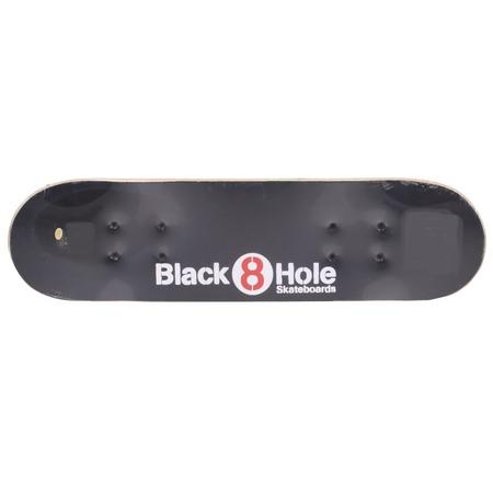 Black 8 Hole Hero Skateboard 24 inch junior blauw
