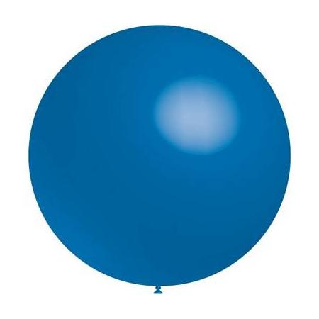 Blauwe reuze ballon xl 91cm