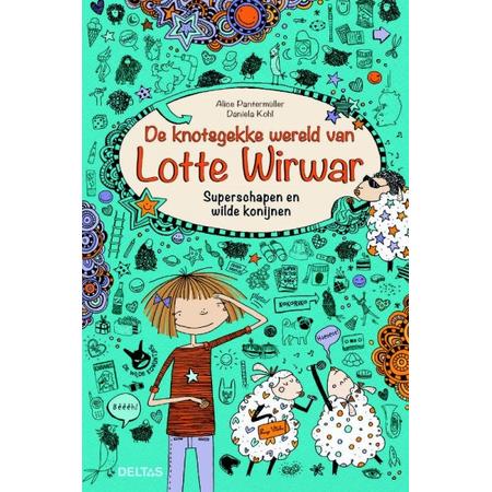 Boek De avonturen van Lotte Wirwar Superschapen en Wilde Konijnen