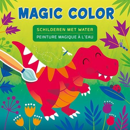 Boek Magic Color Dino\s Schilderen met Water