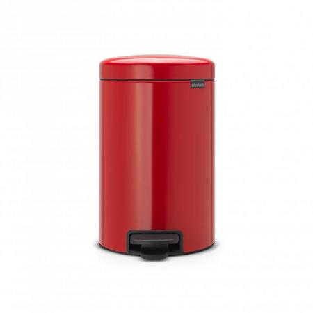 Brabantia newIcon pedaalemmer 12 l - Passion Red