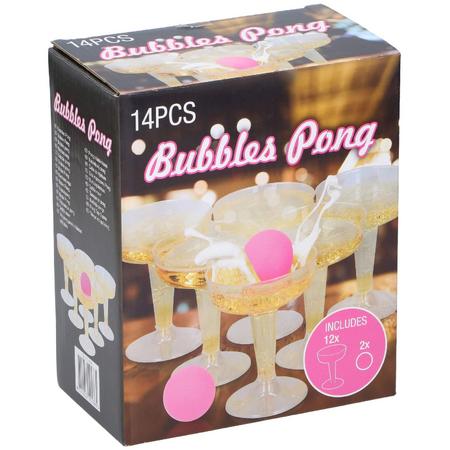 Bubbles pong incl 2 ballen