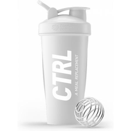 CTRL Blender Bottle - White Shaker