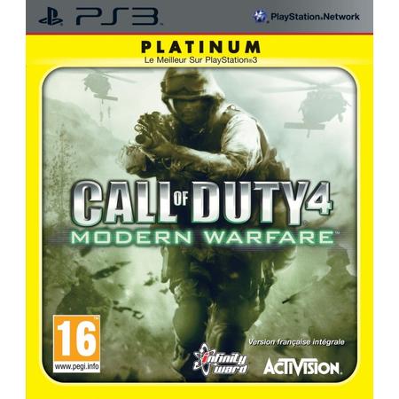 Call of Duty 4 Modern Warfare (platinum)
