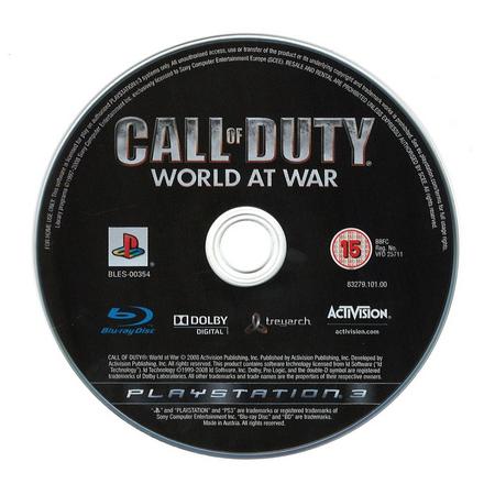 Call of Duty 5 World at War (losse disc)
