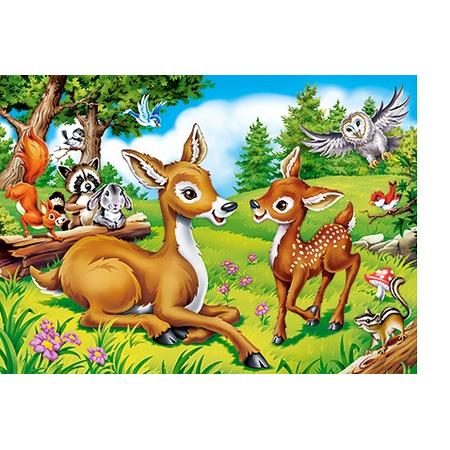 Castorland legpuzzel Dear little deer 60 stukjes