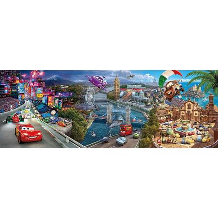 Clementoni legpuzzel Panorama Disney Cars 1000 stukjes