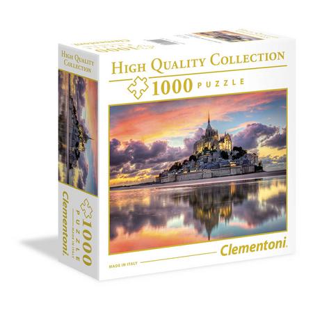 Clementoni puzzel prachtige Mont Saint-Michel - 1000 stukjes