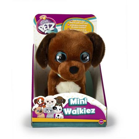 Club Petz Mini Walkiez knuffel hond Chocolab
