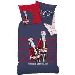 Coca Cola   Lines 140x200cm - 63x63cm - 60% Katoen - 40% Polyester