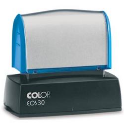 Colop EOS 30 Xpress stempel, inclusief blauwe cartridge