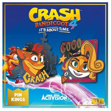 Crash Bandicoot - Pin Kings 1.1 Set of 2 (Crash & Coco)