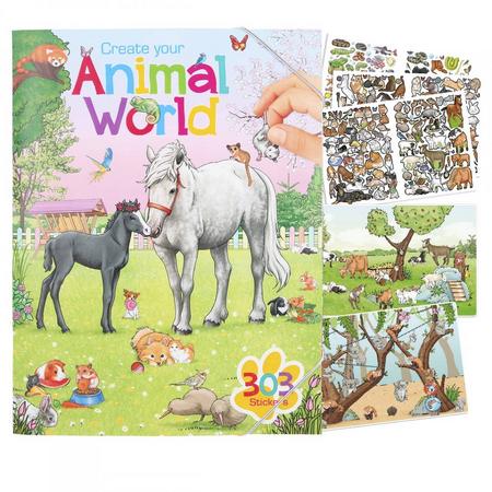 Create Your Animal World kleurboek