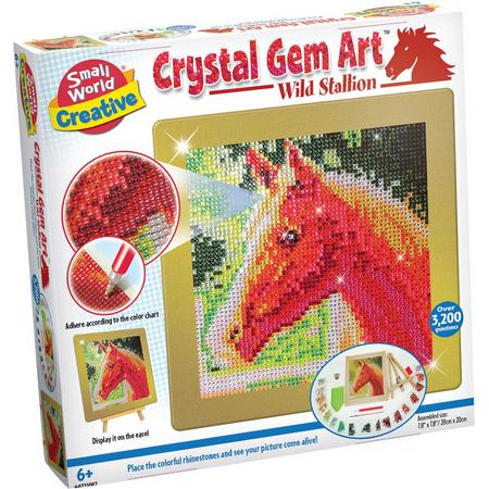 Crystal Gem Art wild paard