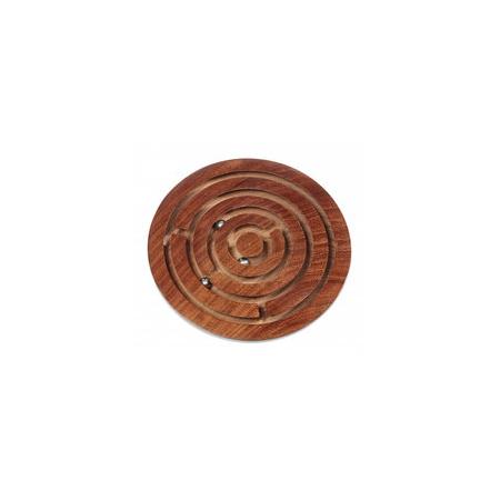 Dal Negro mini-labyrinth 15 cm hout bruin