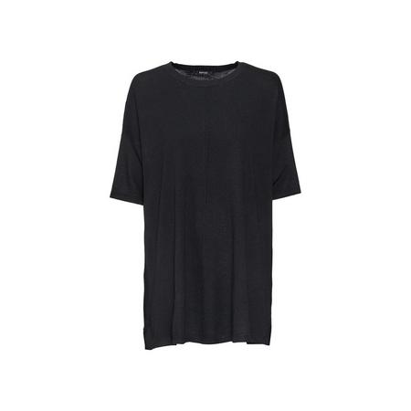 Dames T-shirt plus size XXL (52/54), Zwart