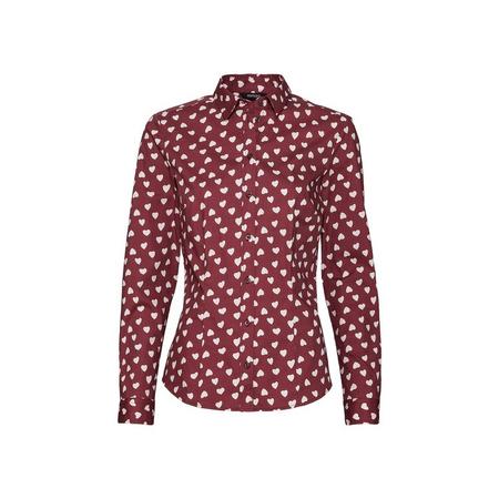Dames blouse 38, Rood