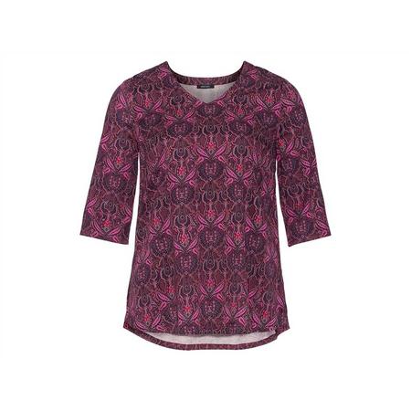 Dames blouse plus size 46, All-over-print